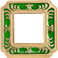 FEDE Siena Изумрудно-зеленый Рамка 1-я Emerald Green (Verde Esmeralda)