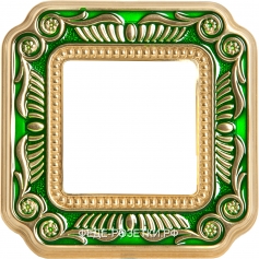 FEDE Firenze Изумрудно-зеленый Рамка 1-я Emerald Green (Verde Esmeralda)