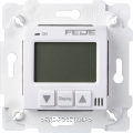 FEDE Белый Терморегулятор Цифровой. 16A, с LCD монитором White (Blanco)