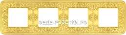 FEDE Emporio Светлое золото Рамка 4-я Bright Gold (Oro Brillo)