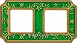 FEDE Siena Изумрудно-зеленый Рамка 2-я Emerald Green (Verde Esmeralda)