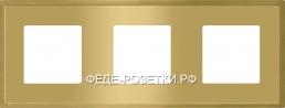 FEDE Madrid Светлое золото Рамка 3-ая (FD01243OB)