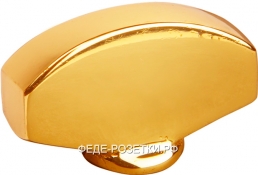 FEDE Светлое золото Овал поворотная ручка Bright Gold (Oro Brillo)